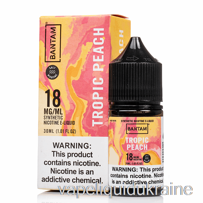 Vape Ukraine Tropic Peach - Bantam SALTS - 30mL 18mg